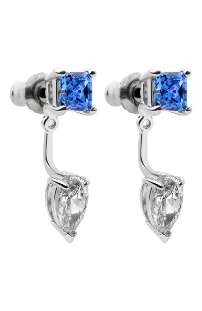 Серьги mesmera SWAROVSKI синего цвета по цене 13700 руб., арт. 5665767, фото 4 Серьги mesmera SWAROVSKI, арт. 5665767, фото 4