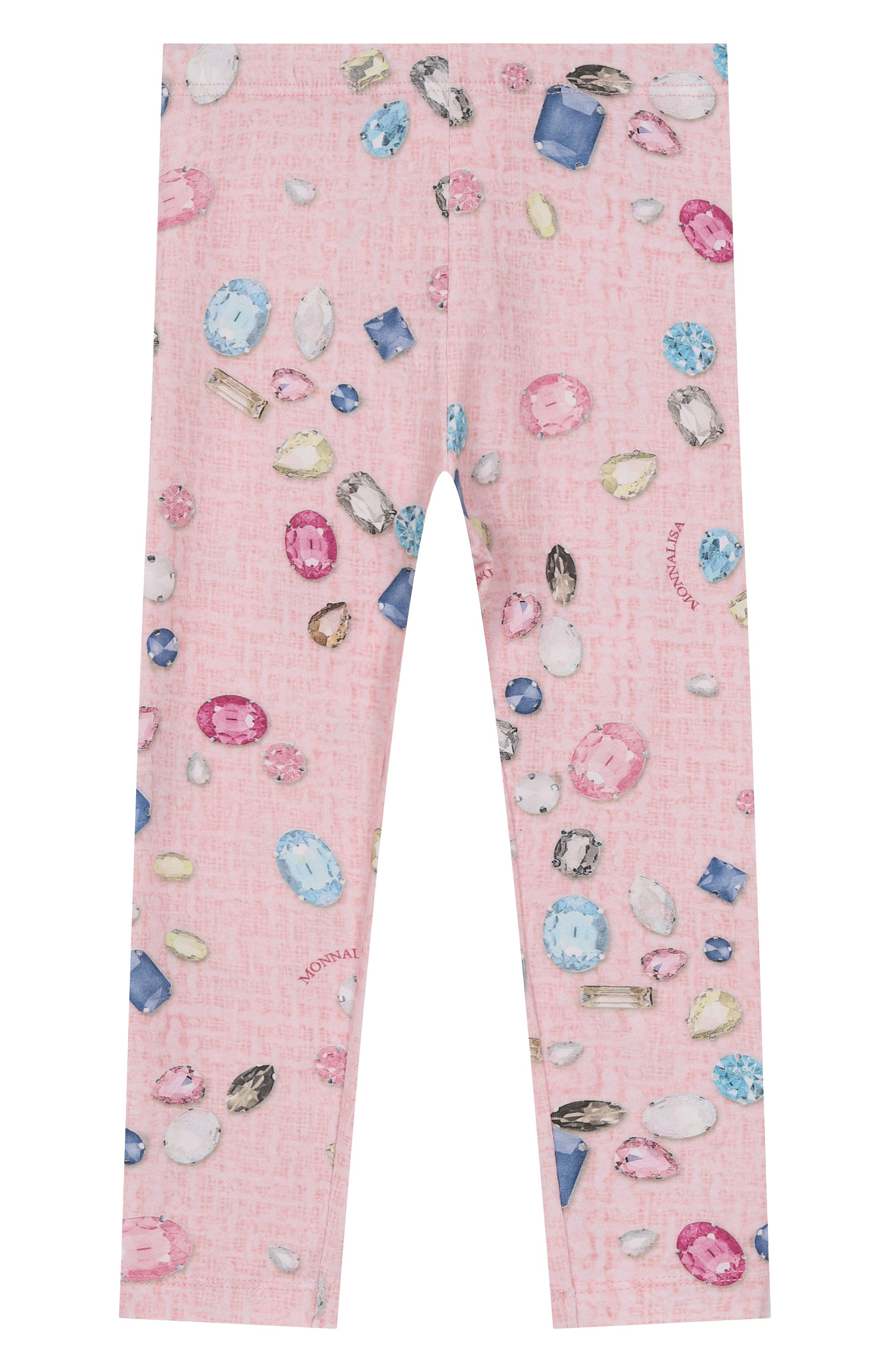 Хлопковые легинсы MONNALISA, арт. 19F410NP, фото 1