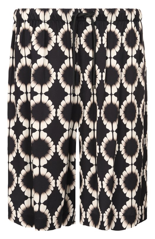 Шорты из вискозы Laneus S6LAMASH095 Чёрный S6LAMASH095