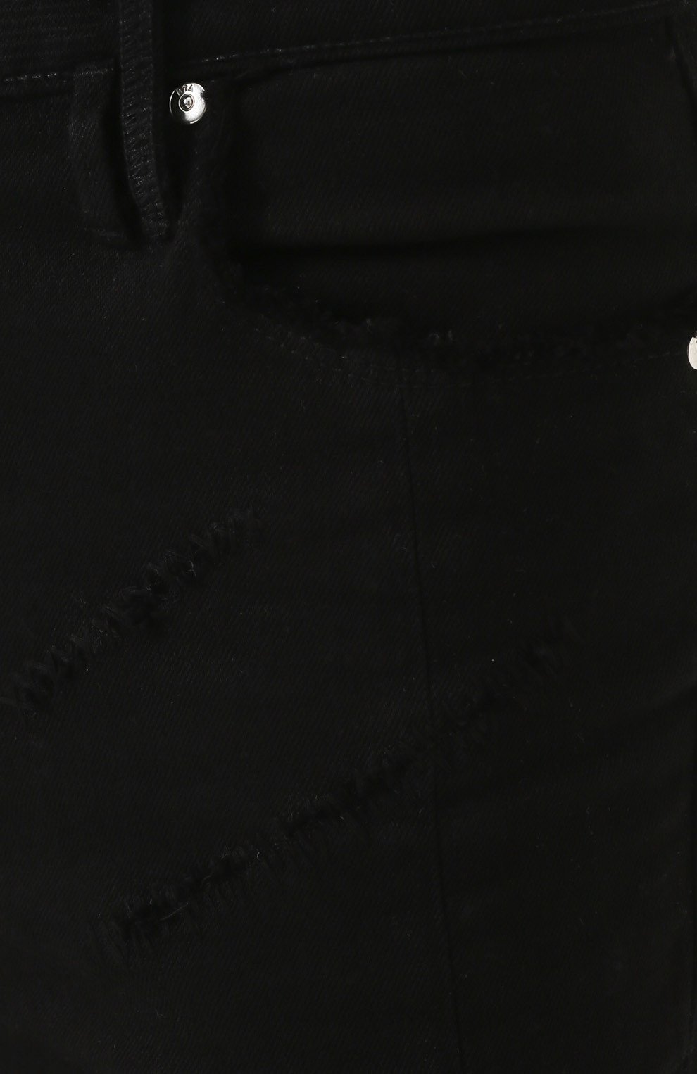 Джинсы прямого кроя с потертостями RTA, арт. MF7AC-45BLK, фото 5