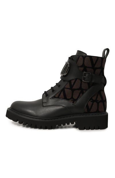 Комбинированные ботинки vlogo signature VALENTINO, арт. 3W2S0Q03HQZ, фото 4