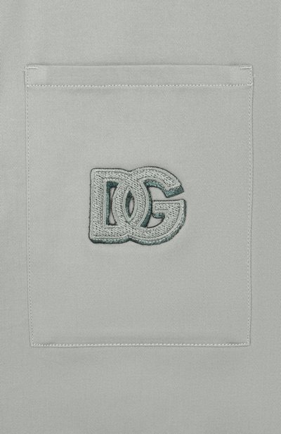 Хлопковая рубашка DOLCE & GABBANA, арт. L44S68/FUFKA_001, фото 3