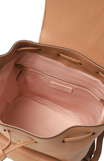 Рюкзак beat soft COCCINELLE бежевого цвета по цене 46200 руб., арт. E1MF6140101, фото 5 Рюкзак beat soft COCCINELLE, арт. E1MF6140101, фото 5