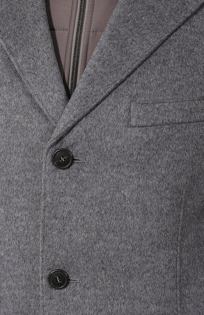 Шерстяное пальто CORNELIANI, арт. 841584-9813179/00, фото 5