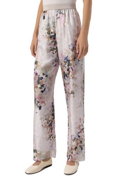 Шелковые брюки AGNONA, арт. T70715/S4046, фото 3