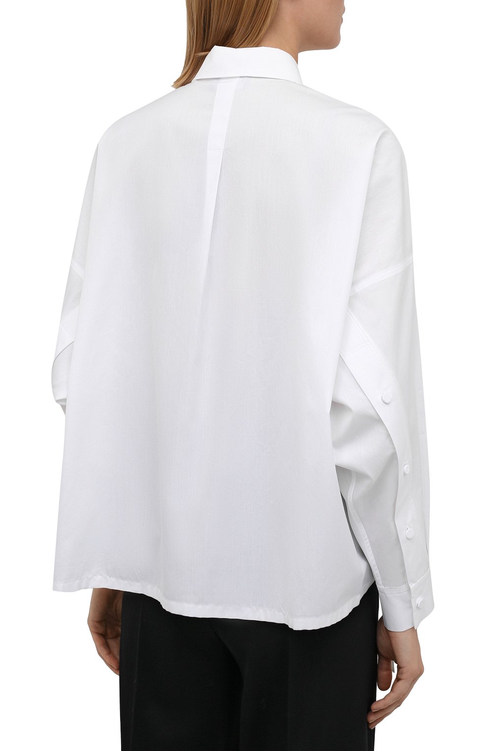 Хлопковая блузка EMPORIO ARMANI, арт. 6K2C67/2N8YZ, фото 4