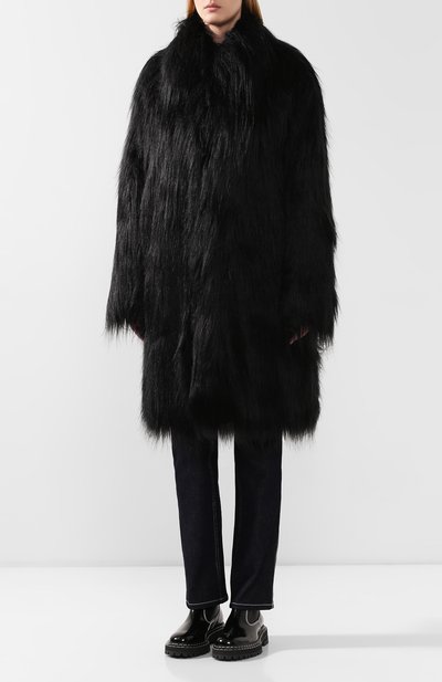 Шуба из экомеха MM6, арт. S32AM0304/S52108, фото 3