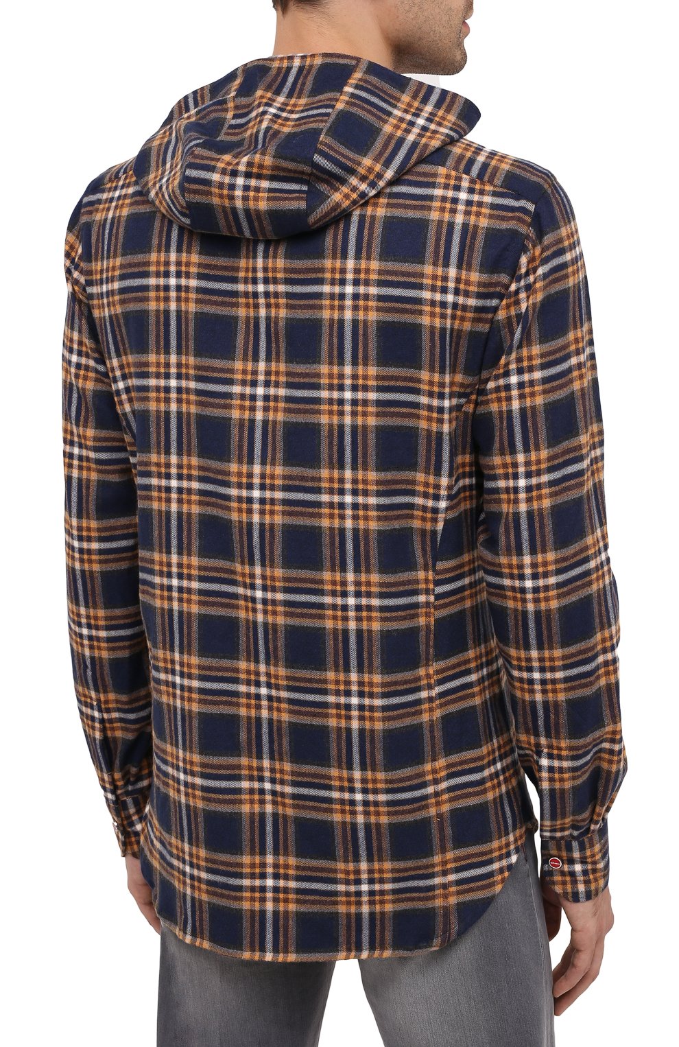 Хлопковая рубашка KITON, арт. UMCMARH0748608, фото 5