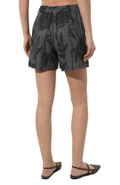 Льняные шорты BRUNELLO CUCINELLI, арт. MB650B1376, фото 4