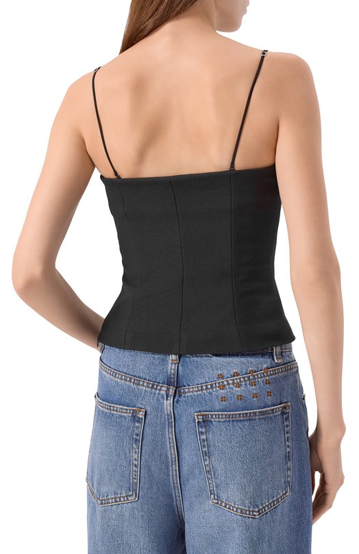 Топ MSGM 3941MDT05/257608 Чёрный  3941MDT05/257608 Фото 4