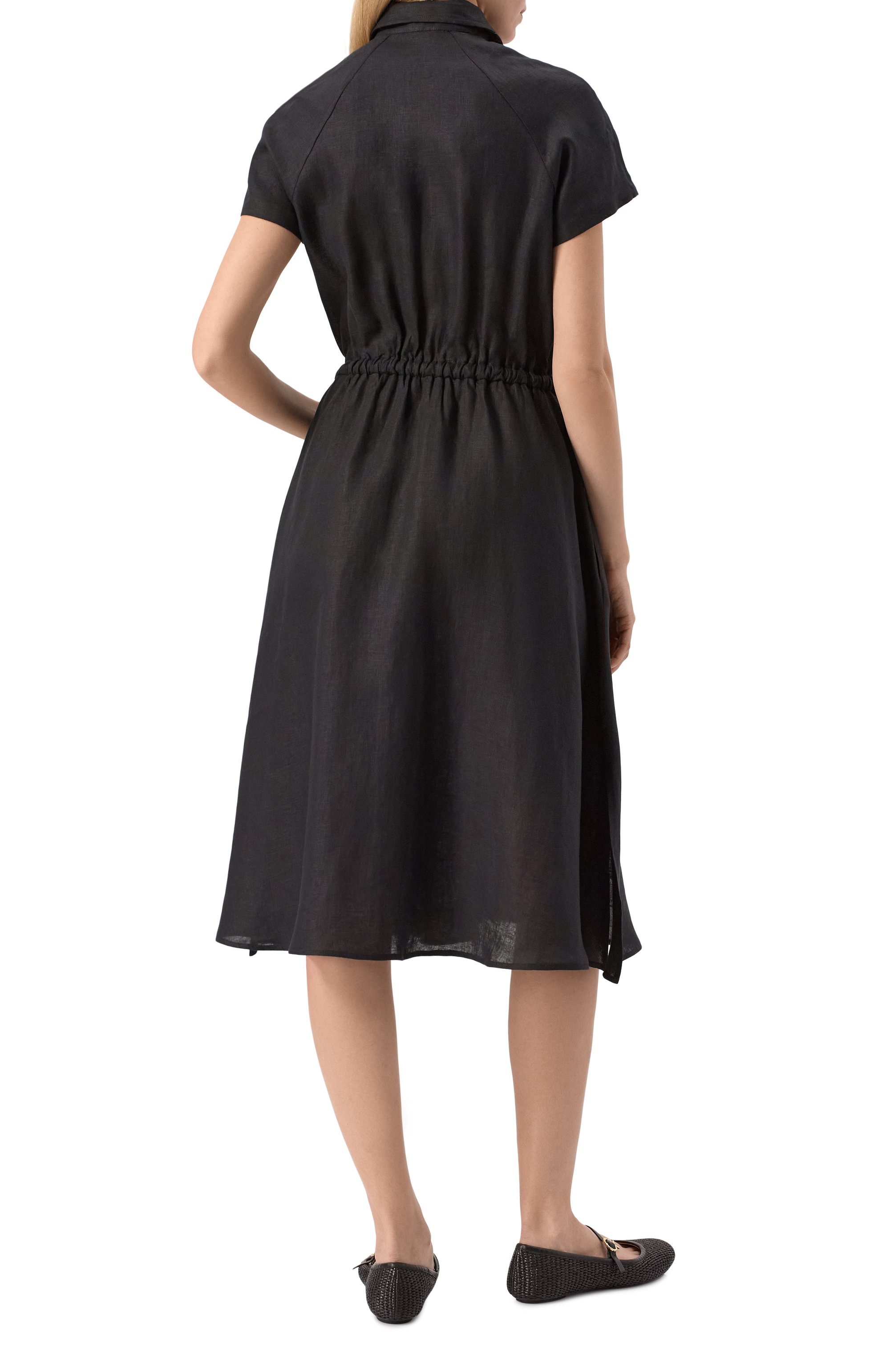 Льняное платье KITON, арт. D51339H0800412, фото 4