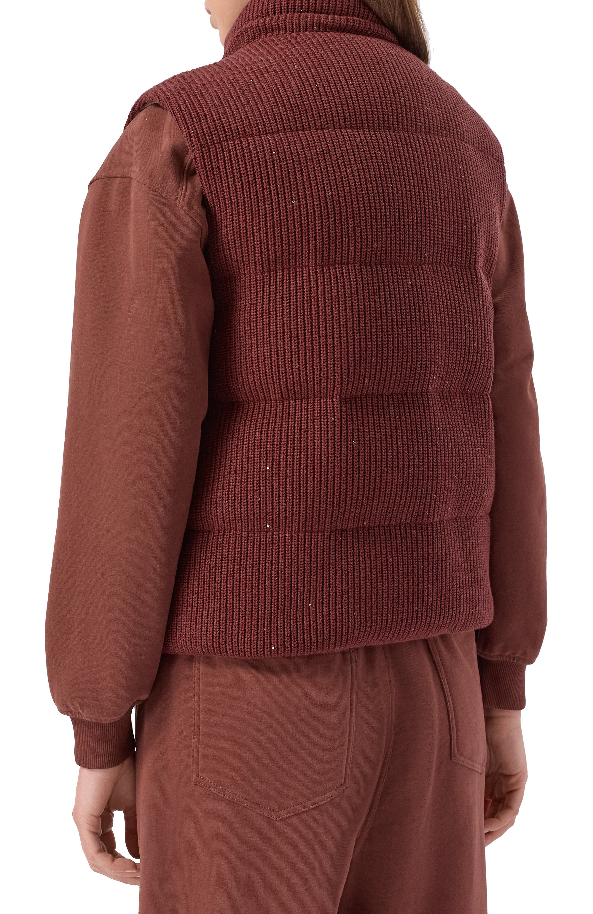 Пуховый жилет BRUNELLO CUCINELLI, арт. M0DVT2142, фото 6