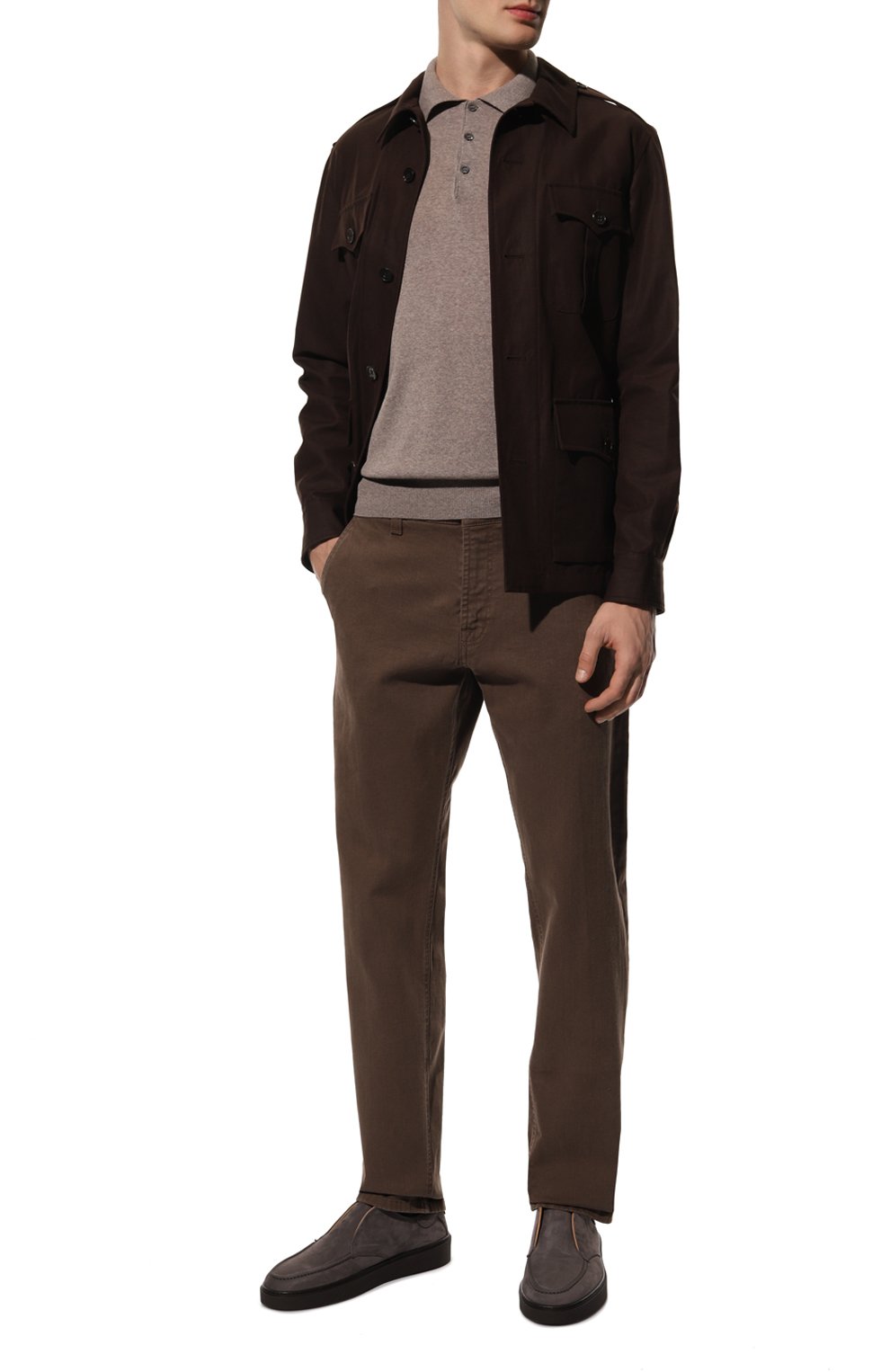 Хлопковые брюки STEFANO RICCI, арт. MFT24B0180/K3PT, фото 2