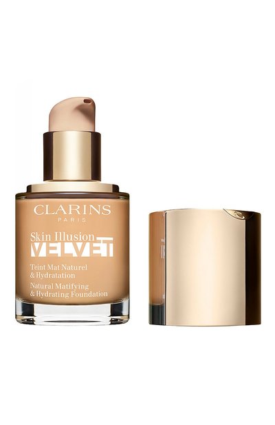 Увлажняющий тональный крем с матовым покрытием skin illusion velvet, 106n vanilla (30ml) CLARINS, арт. 80079897, фото 3