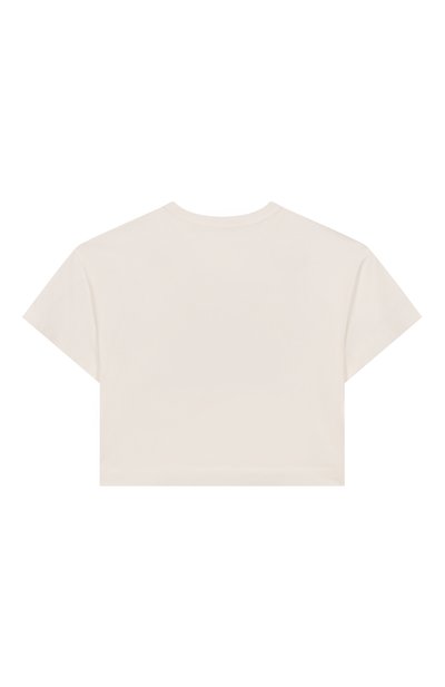 Хлопковая футболка MONNALISA, арт. 79F600, фото 2