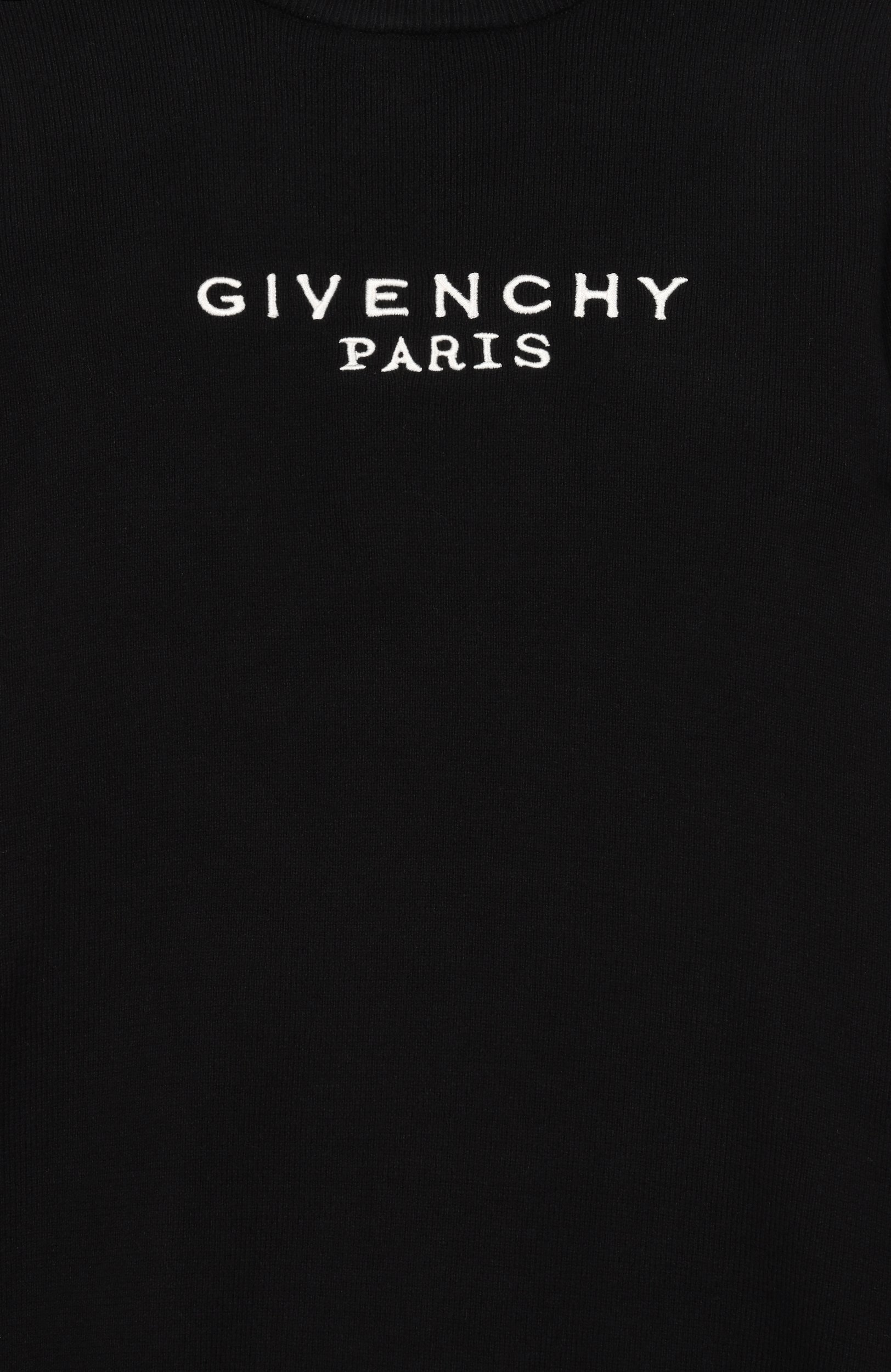 Платье из хлопка и кашемира GIVENCHY, арт. H31332, фото 3