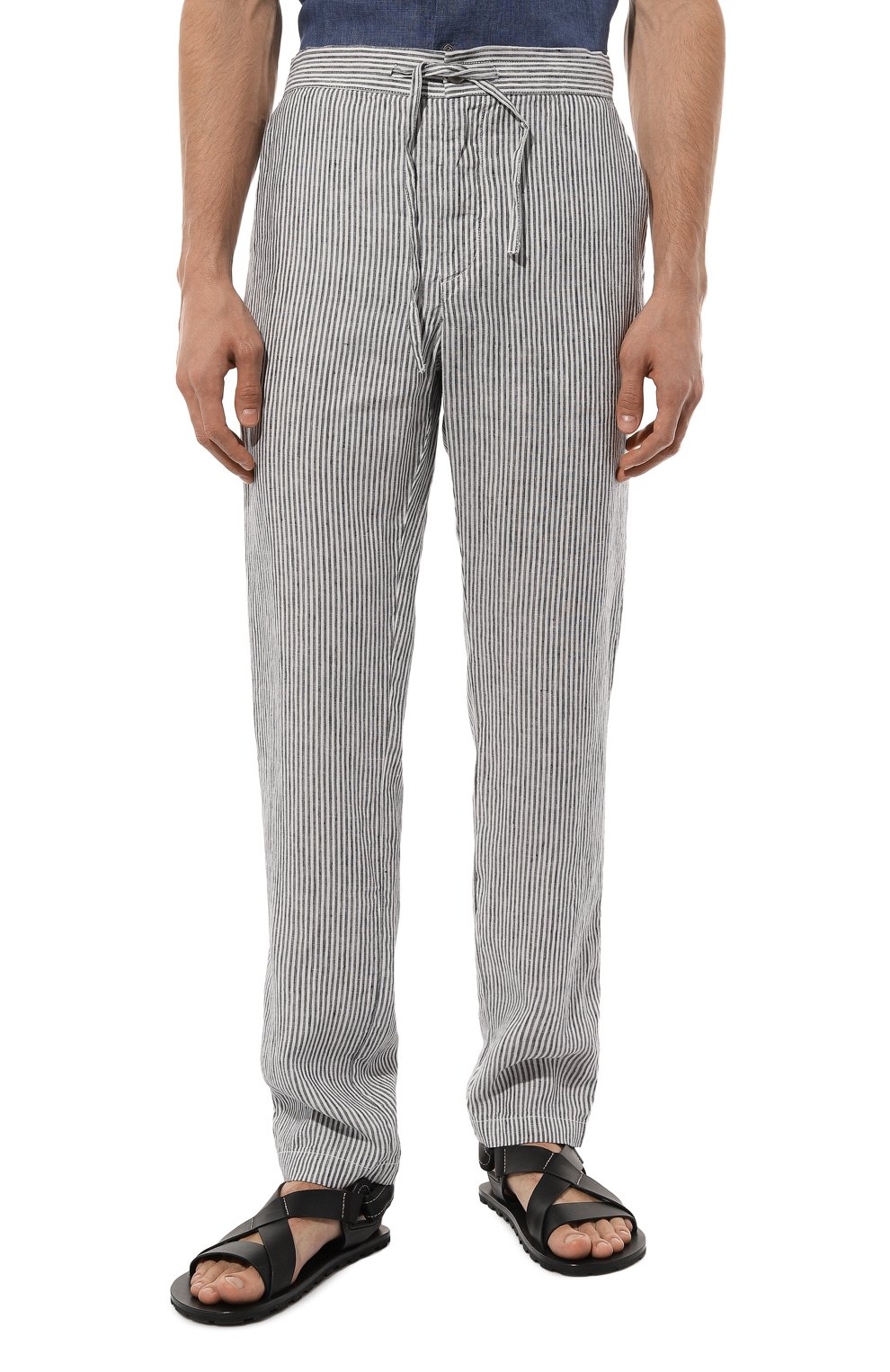 Льняные брюки 120% LINO, арт. 31ALIM299M/000G222/100, фото 3