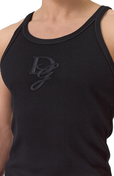 Хлопковая майка DOLCE & GABBANA, арт. G8PA8Z/G7N4G, фото 5