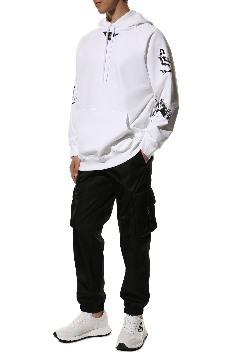 Кроссовки PRADA, арт. 4E3576-3LFV-F0009, фото 2