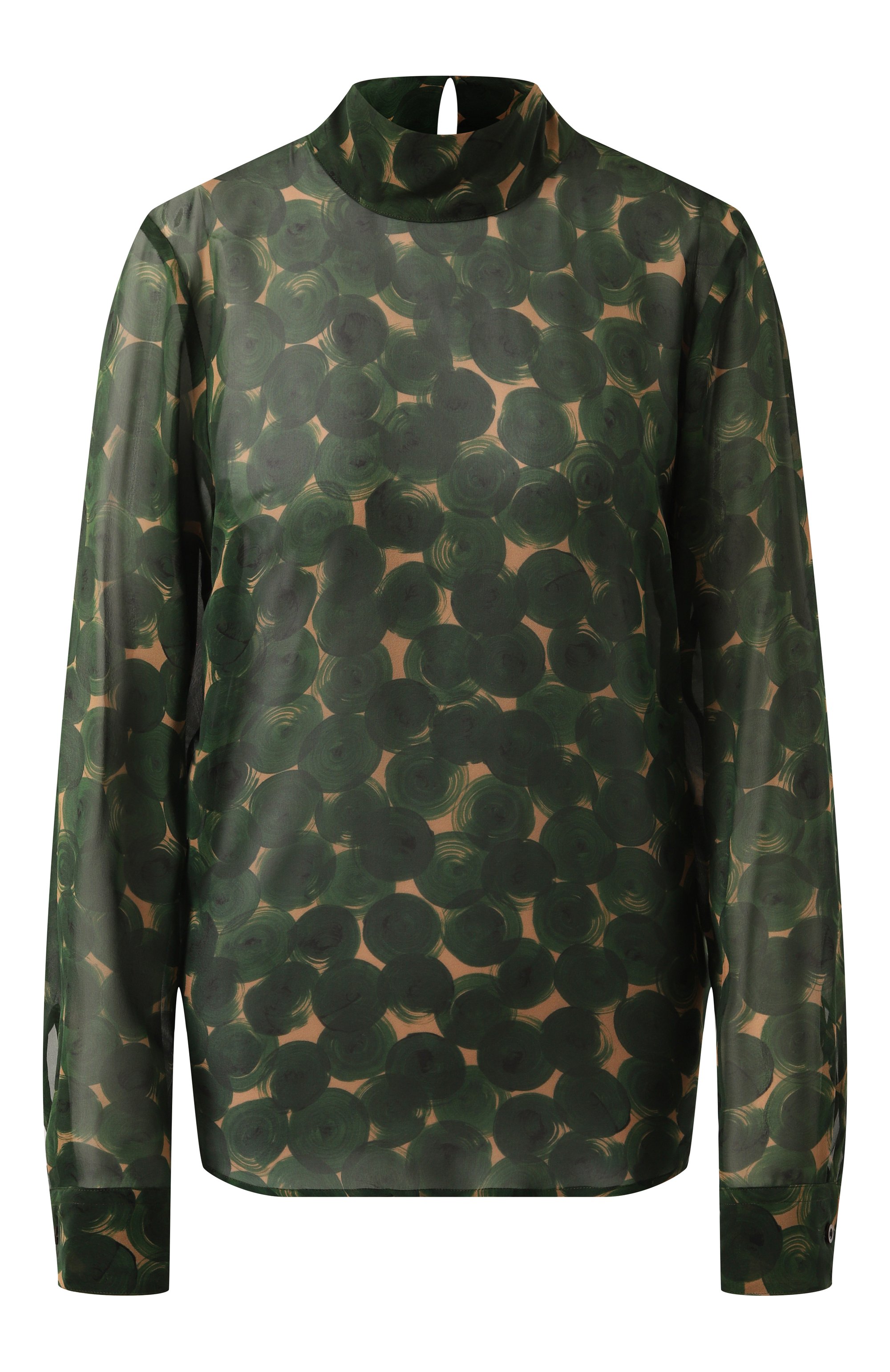 Шелковая блузка DRIES VAN NOTEN, арт. 242-010703-9174, фото 1