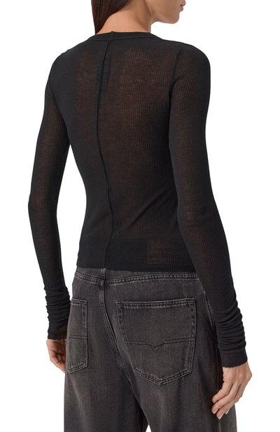Лонгслив из вискозы и шелка RICK OWENS, арт. RP02E4209/RC, фото 4