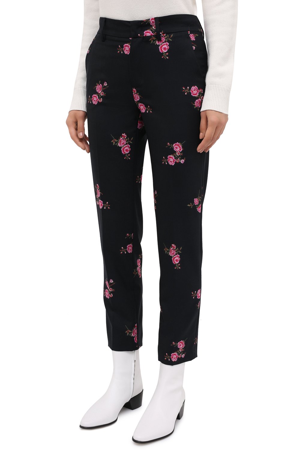 Шерстяные брюки REDVALENTINO, арт. UR0RBB44/5D4, фото 3