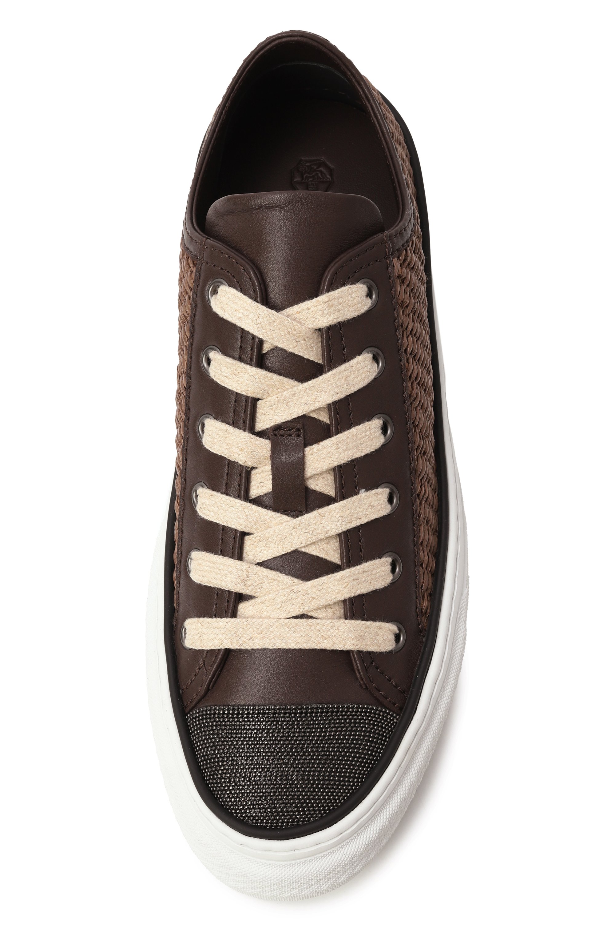 Комбинированные кеды BRUNELLO CUCINELLI, арт. MZ39G2951, фото 6