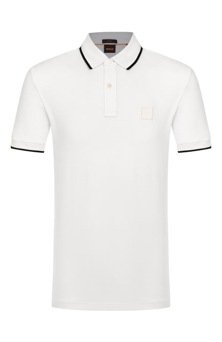 Мужское хлопковое поло BOSS ORANGE, арт. 50507699