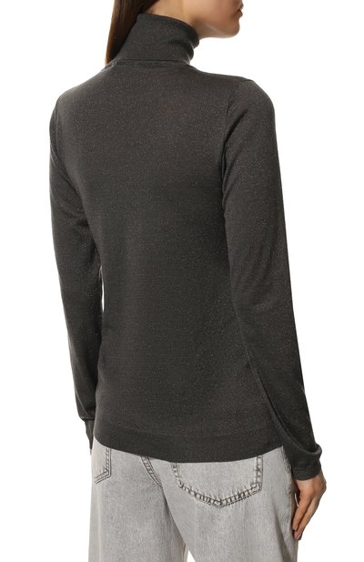 Водолазка из кашемира и шелка BRUNELLO CUCINELLI, арт. M41800063P, фото 4