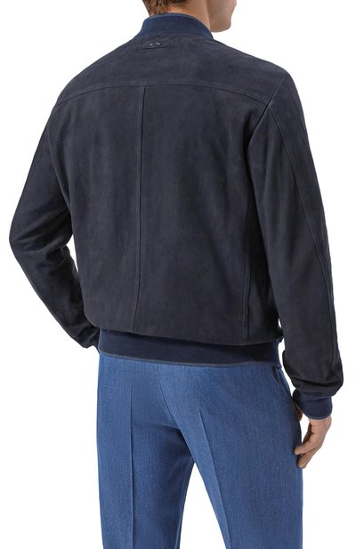 Замшевый бомбер PAUL&SHARK, арт. 26412484R, фото 4