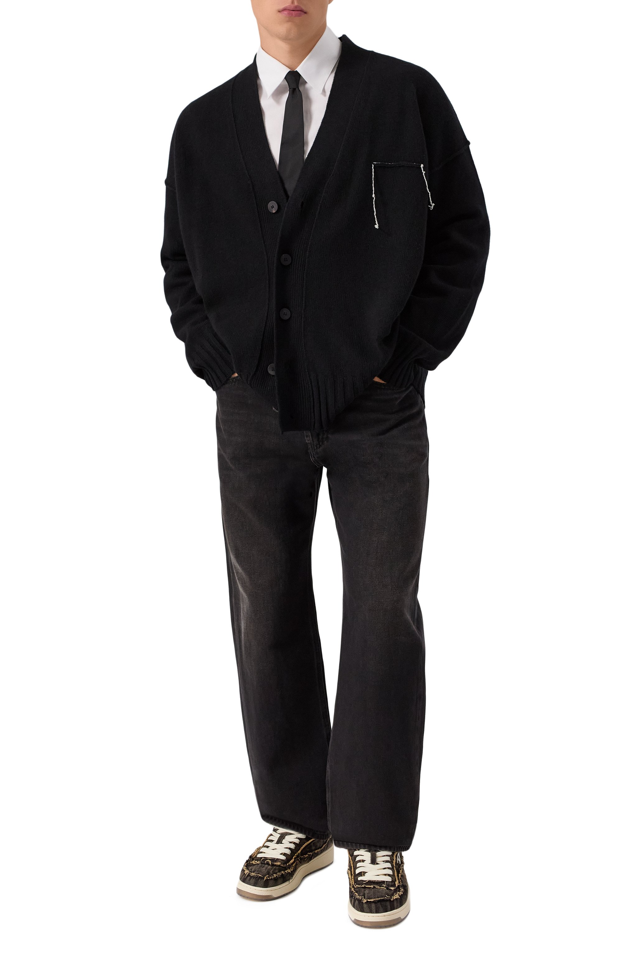 Джинсы 2024 d-macs DIESEL черного цвета по цене 21600 руб., арт. A18974/09J96, фото 2 Джинсы 2024 d-macs DIESEL, арт. A18974/09J96, фото 2