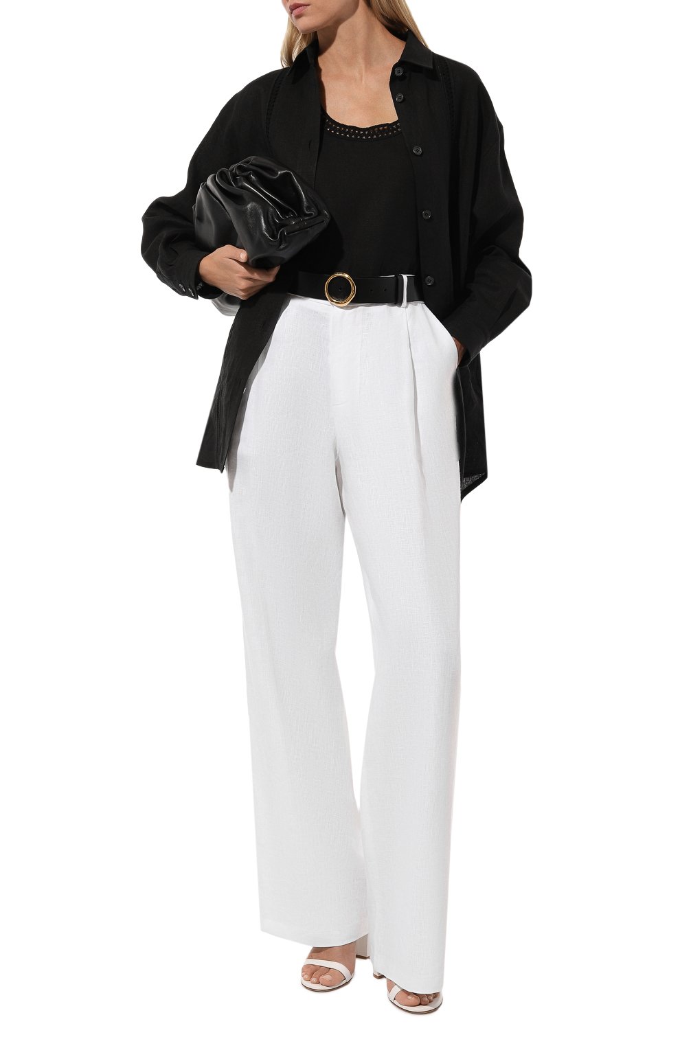 Льняные брюки MVST, арт. TXBPAN-Y100, фото 2