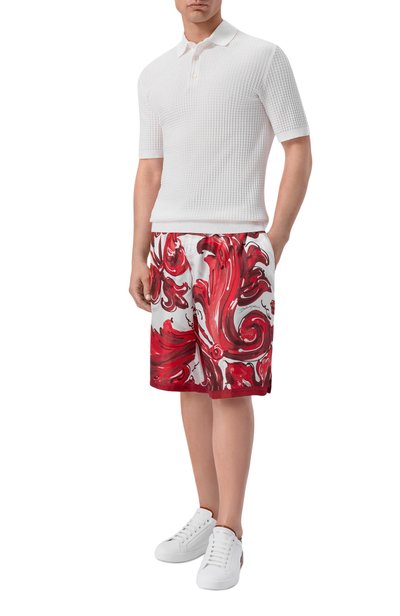 Шелковые шорты DOLCE & GABBANA, арт. GV37AT/HI133, фото 2
