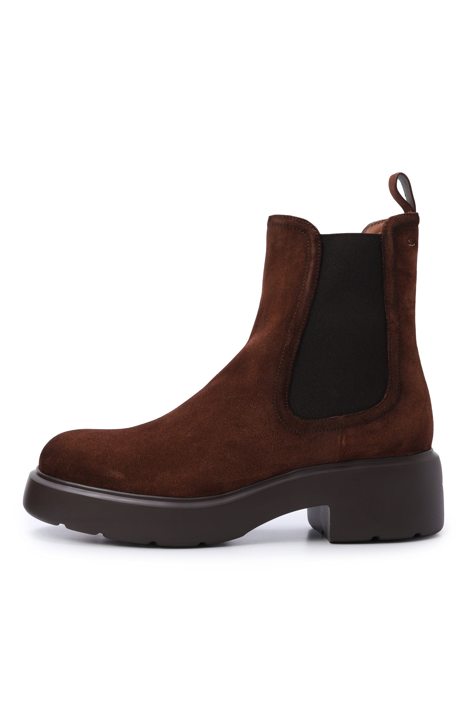 Замшевые челси easy SANTONI, арт. WTEG72325SM0NHLW, фото 4