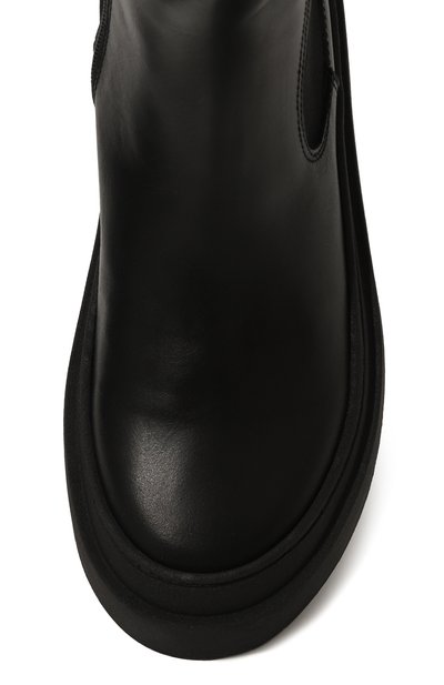 Кожаные челси MSGM KIDS черного цвета по цене 27200 руб., арт. 78904/36-40, фото 4 Кожаные челси MSGM KIDS, арт. 78904/36-40, фото 4