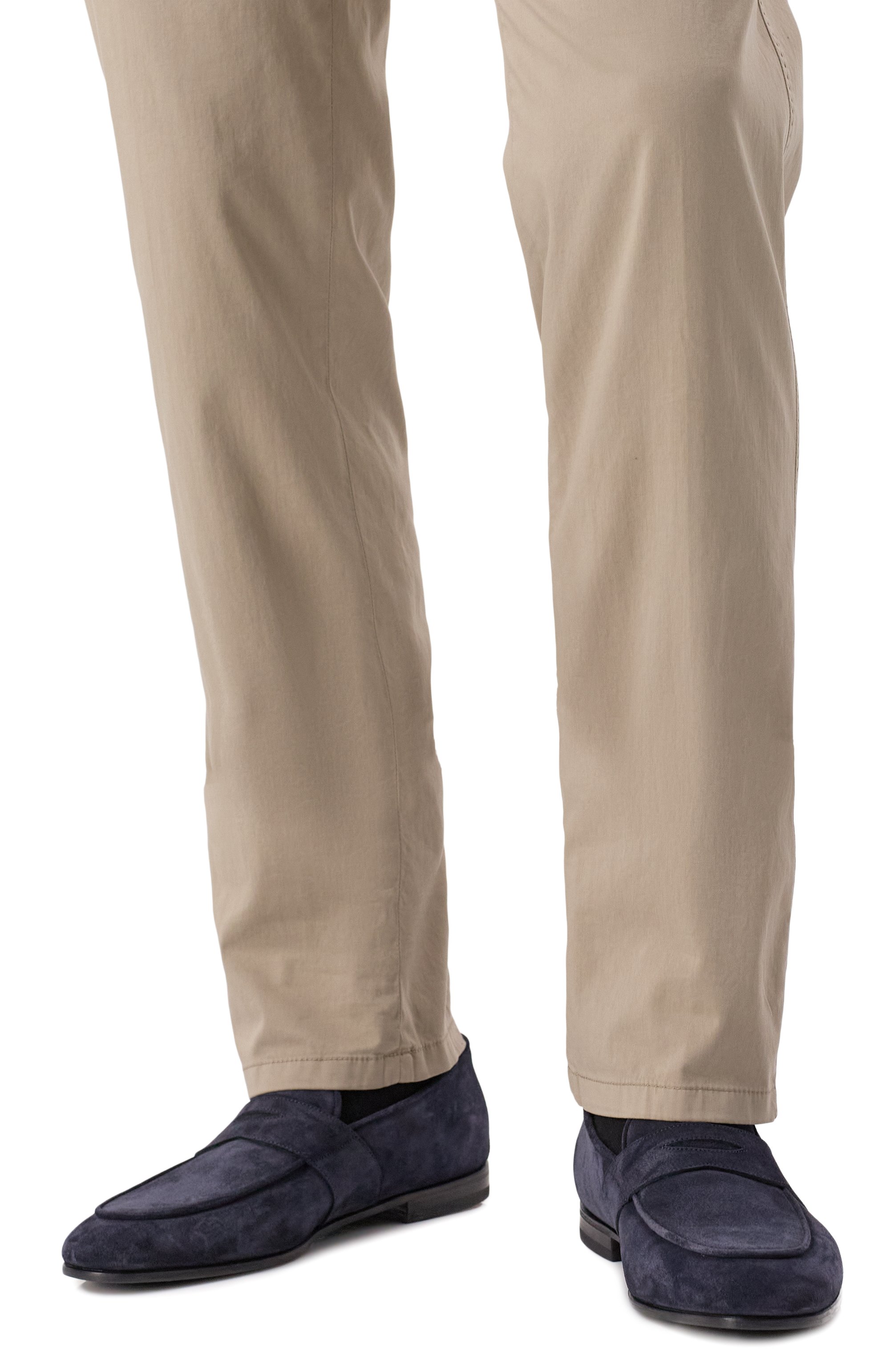 Замшевые пенни-лоферы W.GIBBS, арт. 0801011/CAM0SCI0 RAIN, фото 3