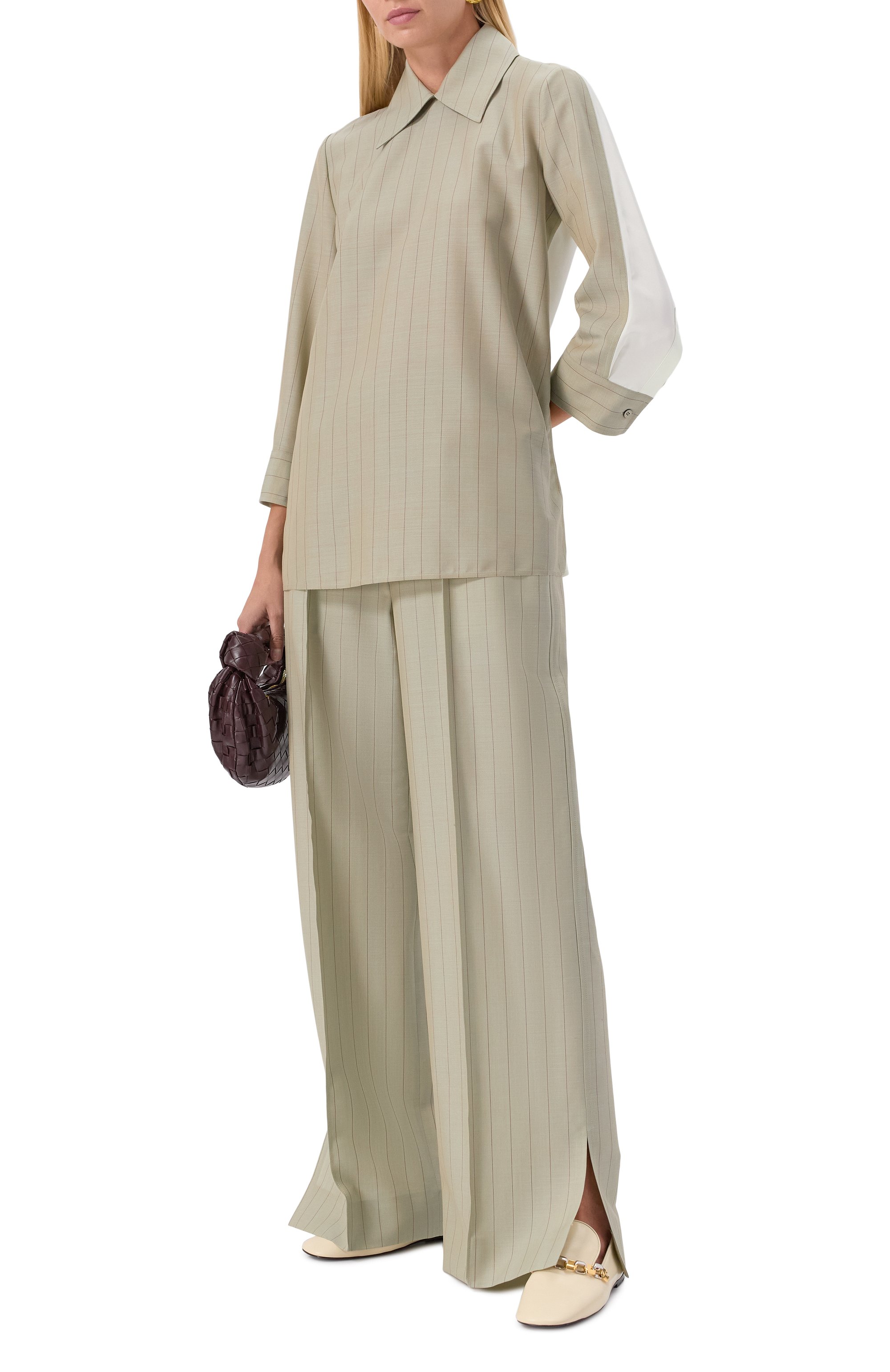 Кожаные лоферы JIL SANDER, арт. J15WR0023/P8226, фото 3