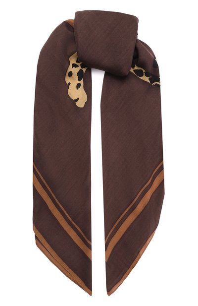 Женская шерстяная шаль SAINT LAURENT, арт. 863721/3Y200