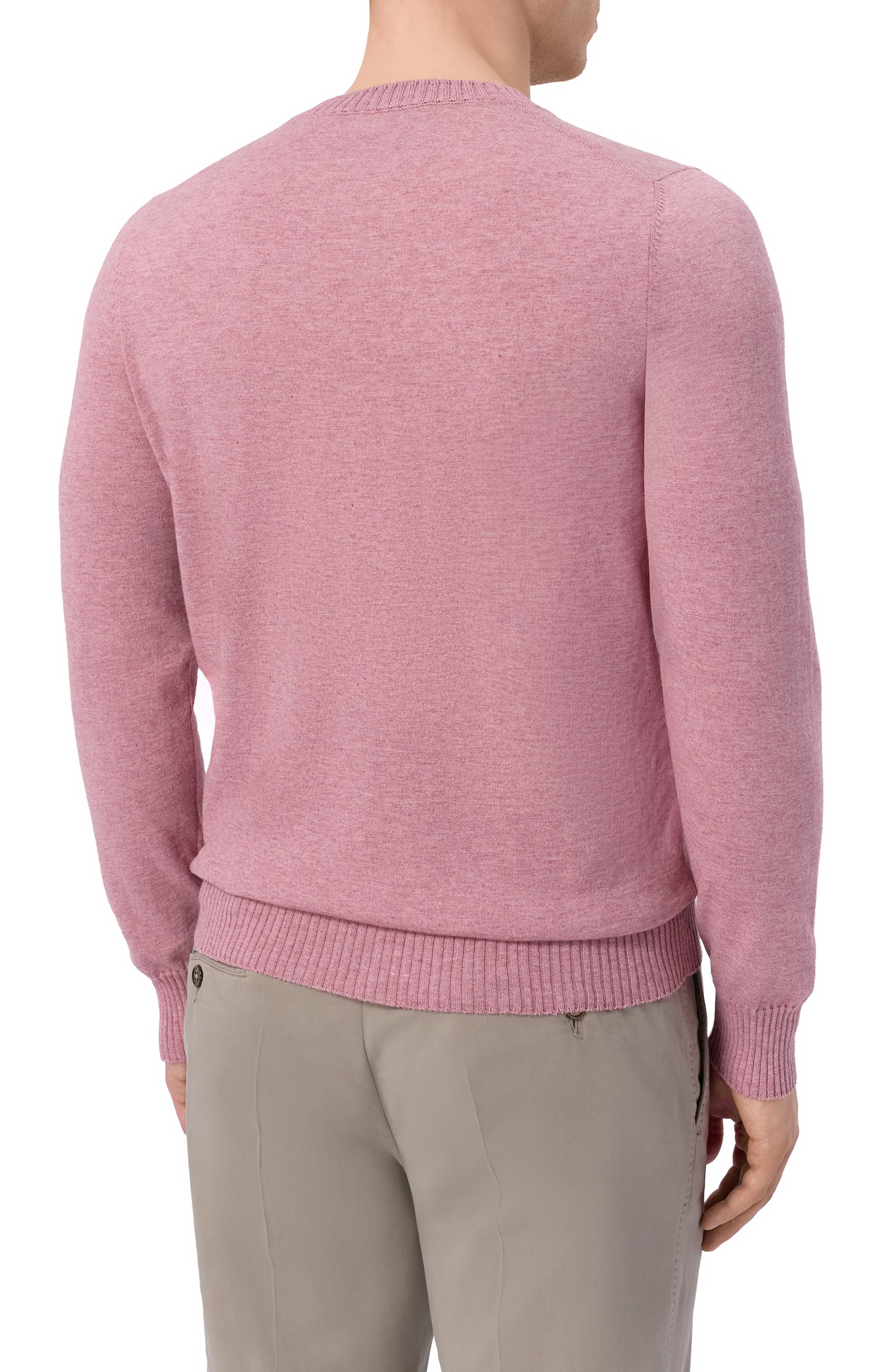 Джемпер из хлопка и кашемира GRAN SASSO, арт. 57167/23216, фото 4