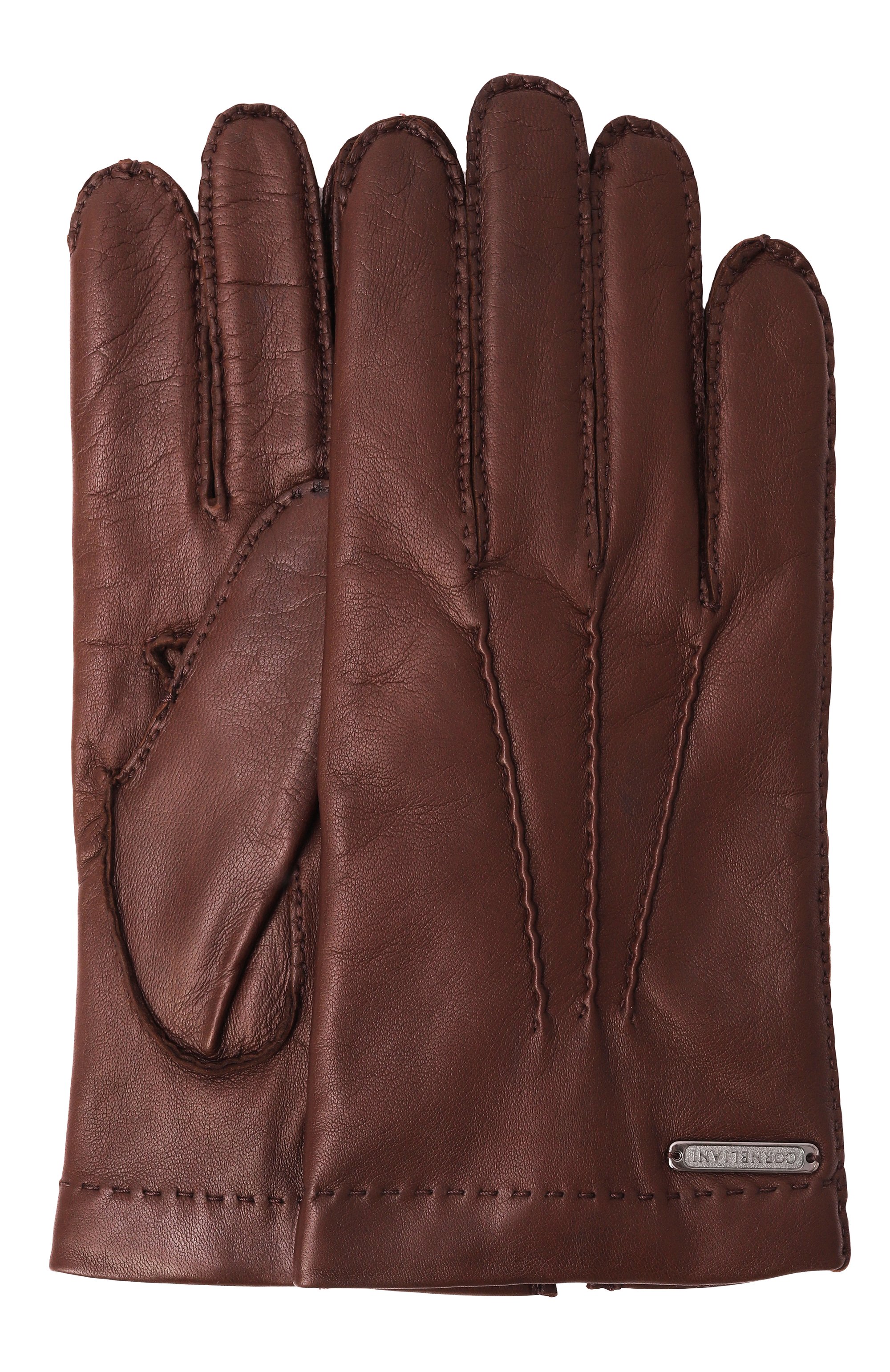 Кожаные перчатки CORNELIANI, арт. 26Q305-2620582, фото 1