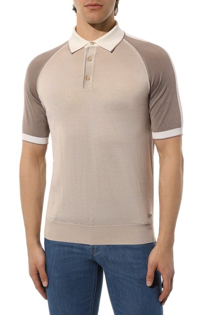 Шелковое поло STEFANO RICCI, арт. K616309P13/F23119, фото 3