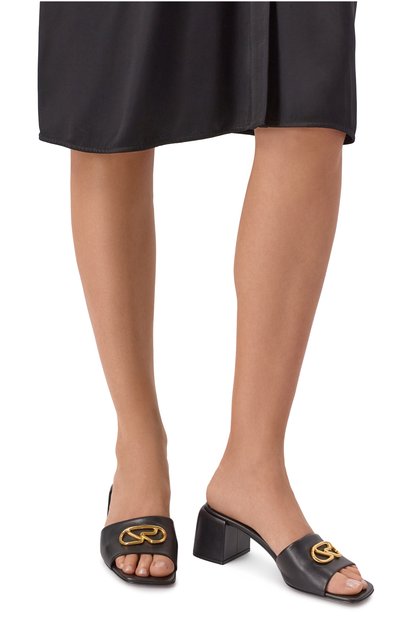 Кожаные мюли surge 55  SERGIO ROSSI, арт. B11370/MMVN13, фото 2