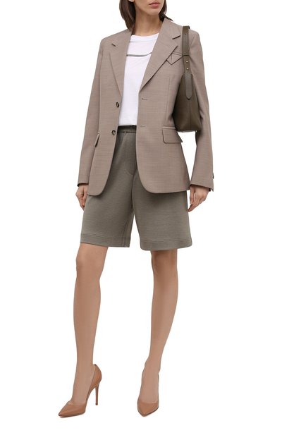 Шорты из хлопка и шелка BRUNELLO CUCINELLI, арт. MD828BN499, фото 2