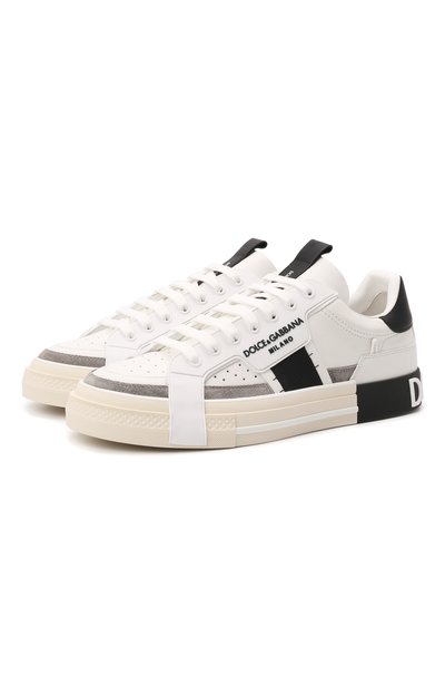 Кожаные кеды 2zero DOLCE & GABBANA, арт. CS1863/A0838, фото 1