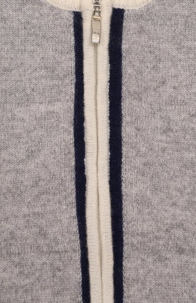 Кашемировый комбинезон BABY T серого цвета по цене 27250 руб., арт. 25AIC821TZ/18M-36M, фото 3 Кашемировый комбинезон BABY T, арт. 25AIC821TZ/18M-36M, фото 3