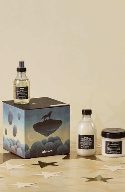 Набор oi 2025 precious temperate forest (280+250+135ml) DAVINES бесцветного цвета по цене 18480 руб., арт. 76162, фото 2 Набор oi 2025 precious temperate forest (280+250+135ml) DAVINES, арт. 76162, фото 2