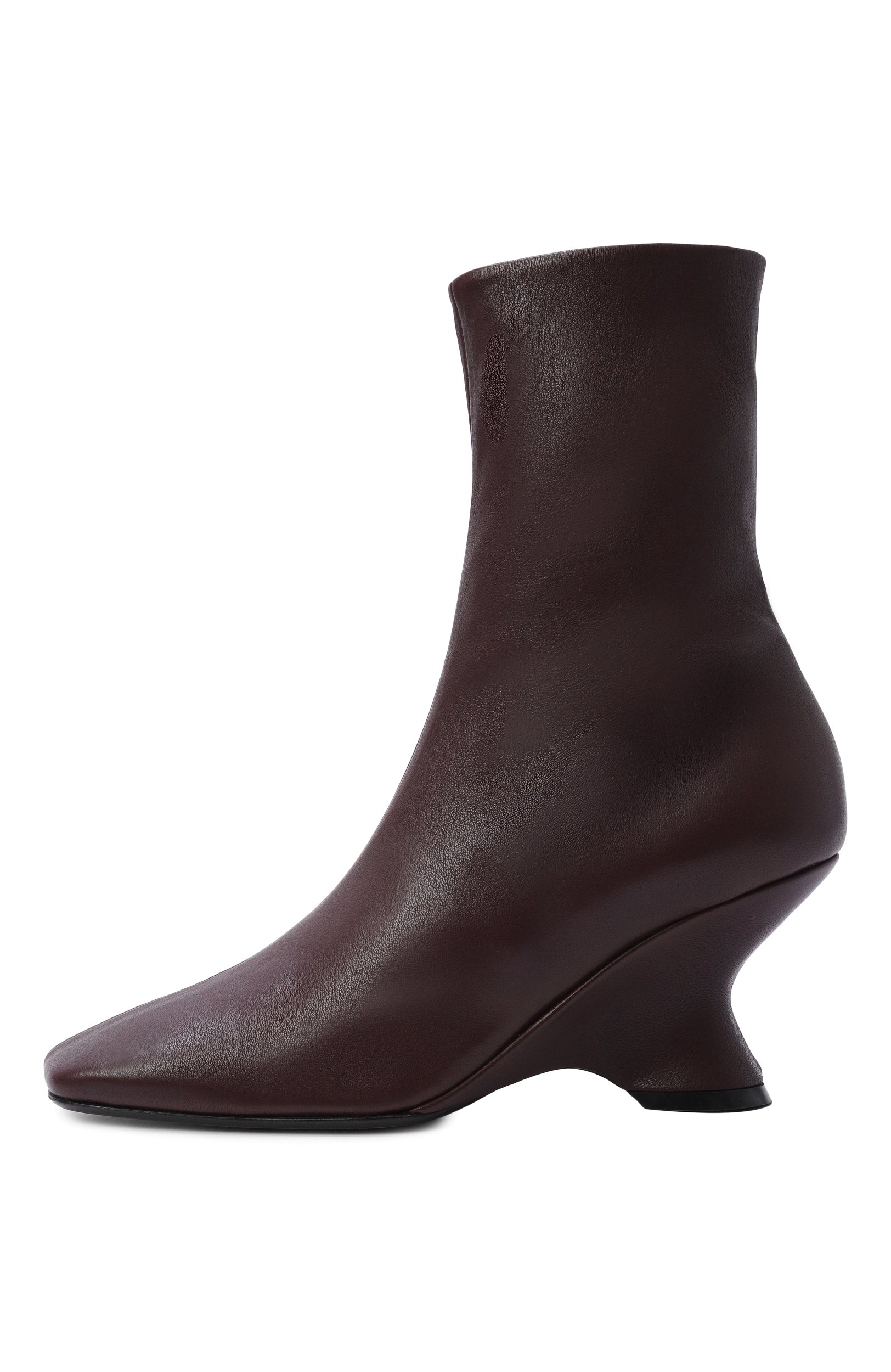 Кожаные ботильоны DRIES VAN NOTEN, арт. 262-131722/01400100, фото 4