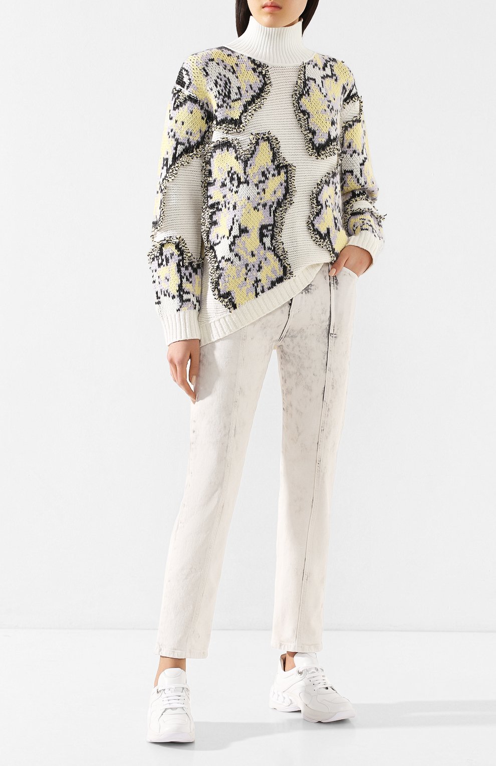 Кожаные кроссовки CASADEI, арт. 2J878N0201R00169999, фото 2