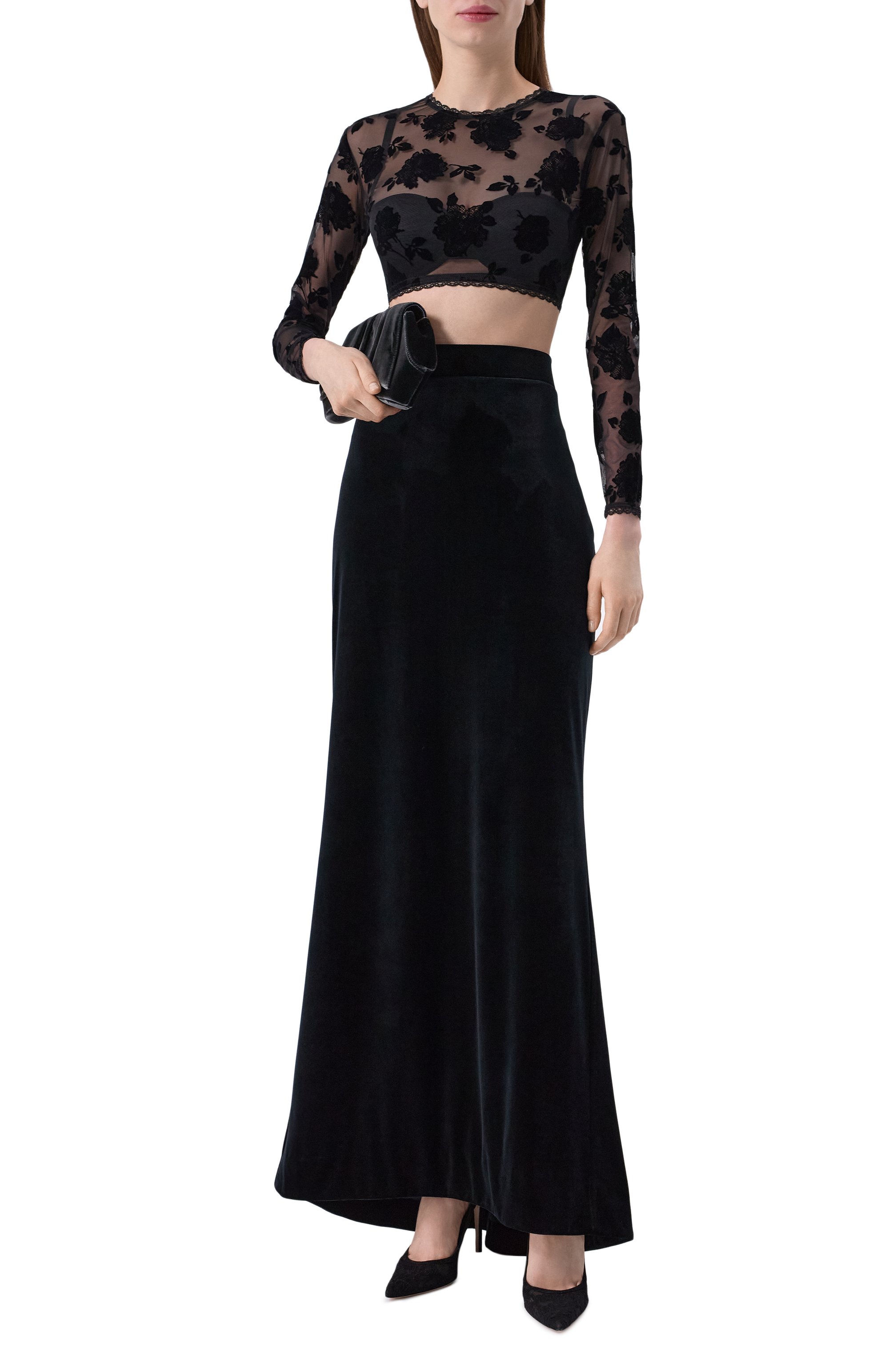 Текстильные туфли claudia 105 GIANVITO ROSSI, арт. G22315.15RIC.LRMNENN, фото 2