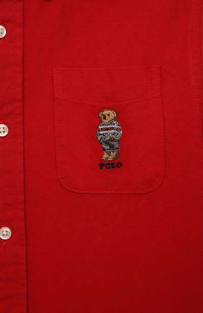 Хлопковая рубашка RALPH LAUREN, арт. 321853501, фото 3
